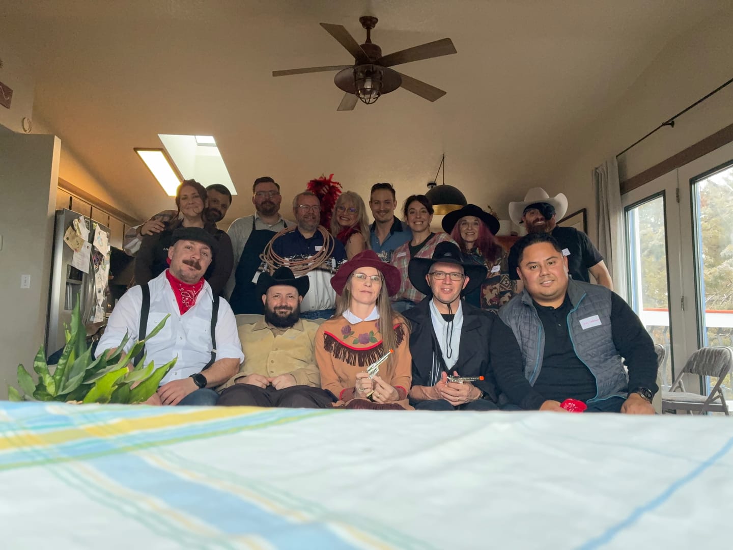 Customer photo review of Wild West Cowboy Murder Mystery Host Your Own Game Kit