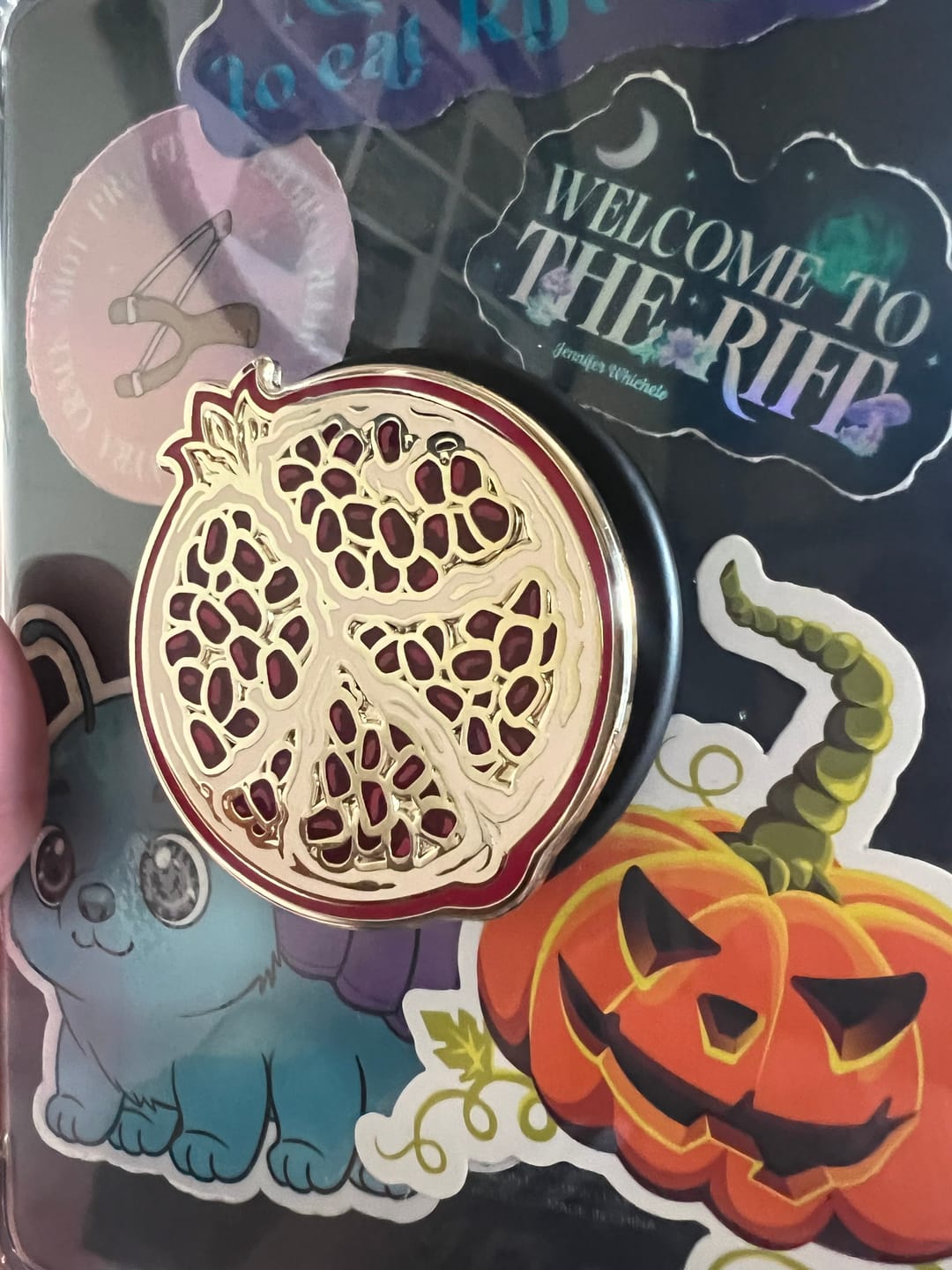 Customer photo review of Pomegranate Clingie