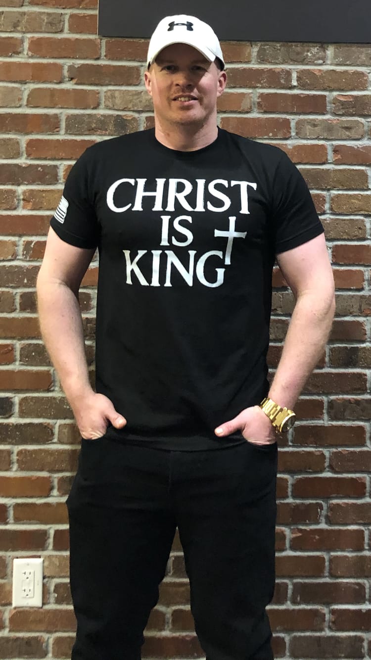 Customer photo review of Jesus is King T-Shirt