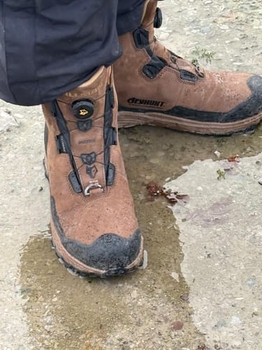 Customer photo review of Waterproof Hunting Boots | DryHunt 2.0