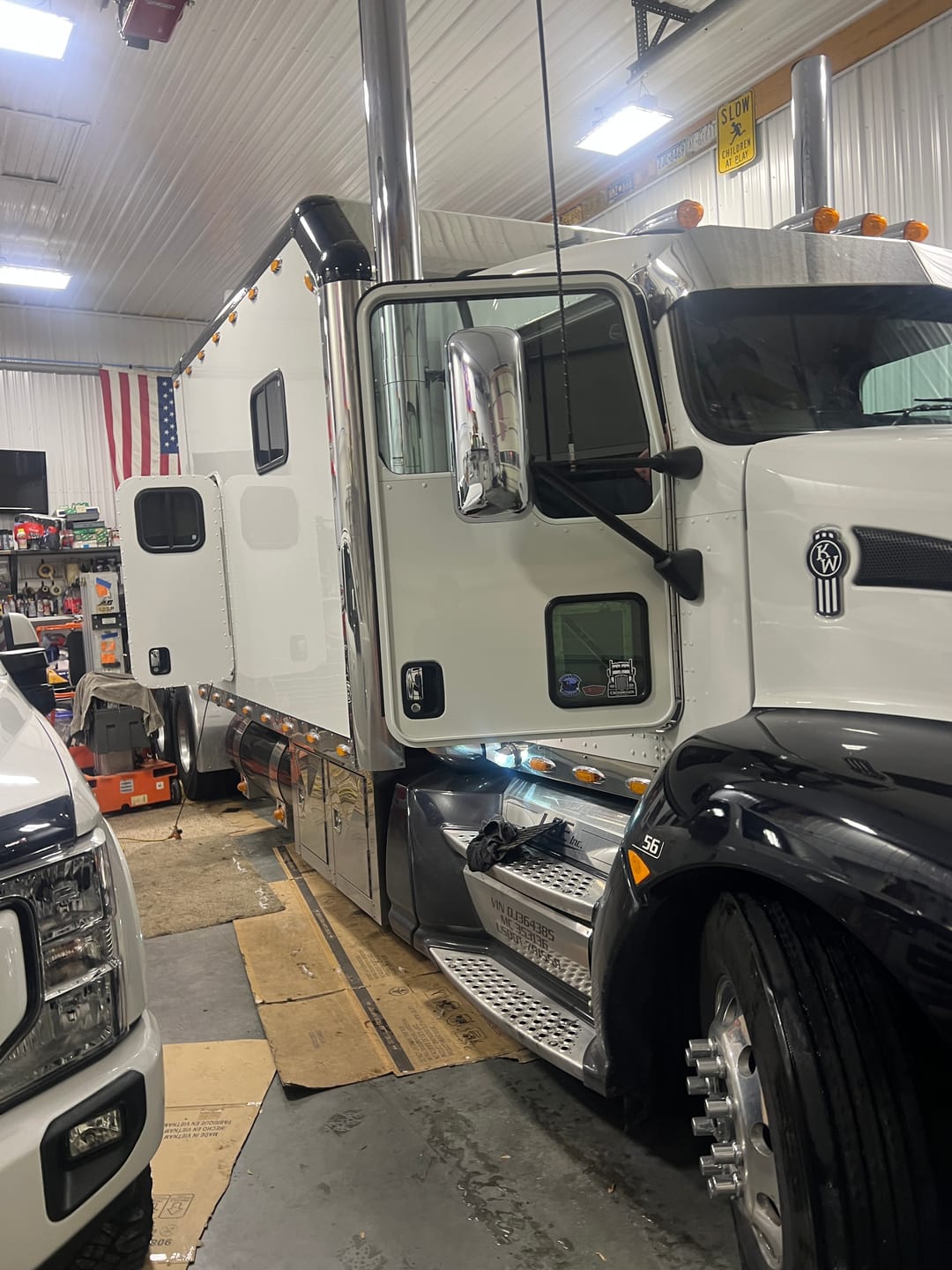 Customer photo review of Hogebuilt 72" Half Fender Stainless Steel Pair #ba505htT