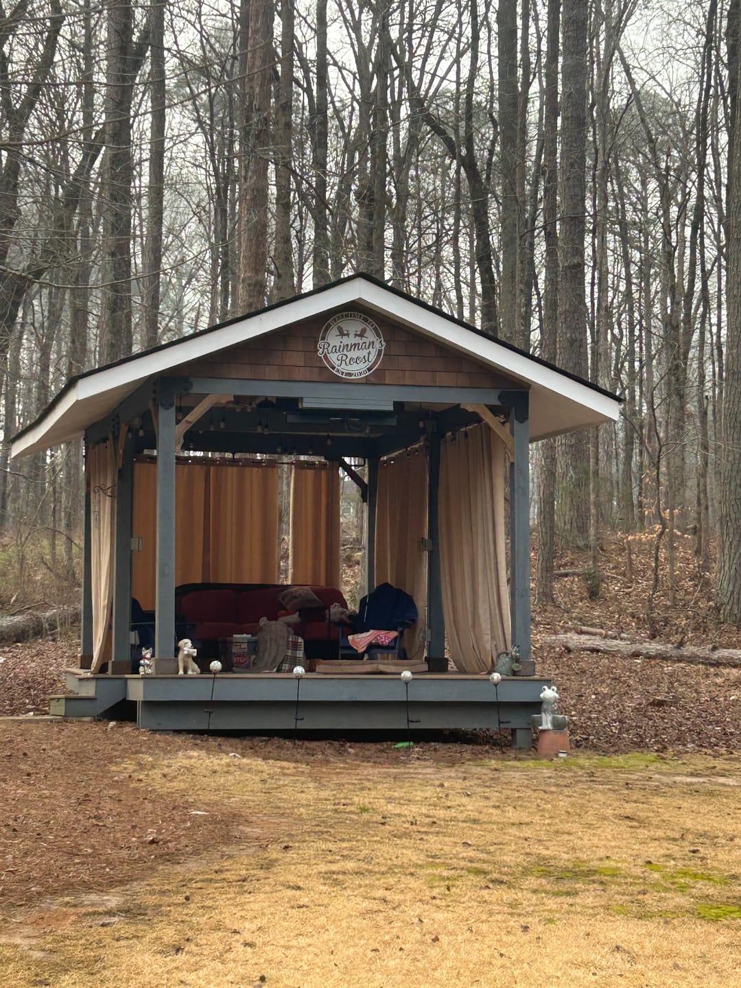 Customer photo review of Backyard Sign