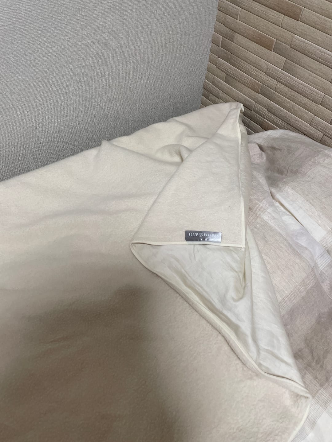 Customer photo review of NEW! SLEEP HEXAGON 温泉ヒーリングブランケット