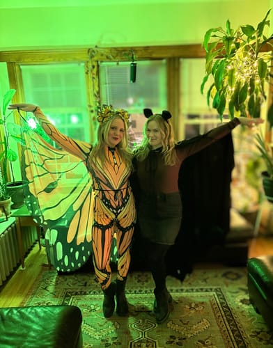 Customer photo review of Fly Away Costume