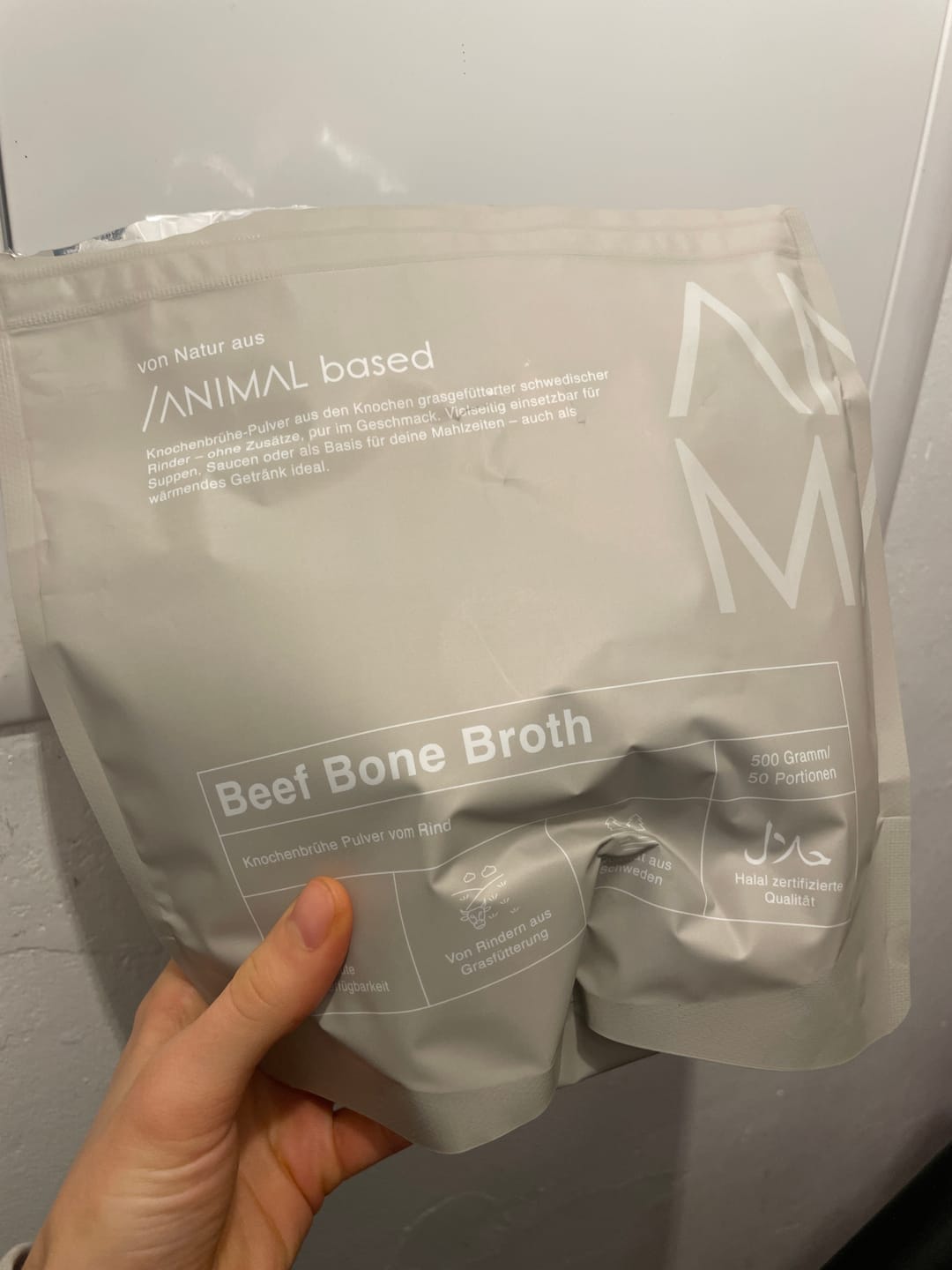 Customer photo review of Knochenbrühe Pulver 500g