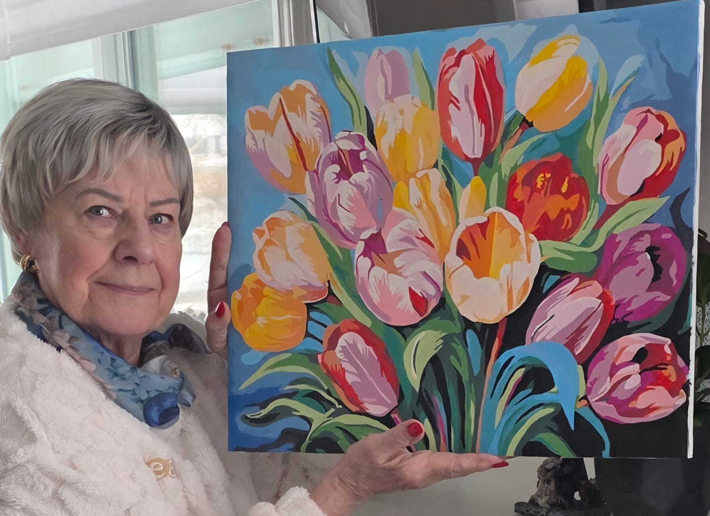 Customer photo review of Vibrant Tulip Medley