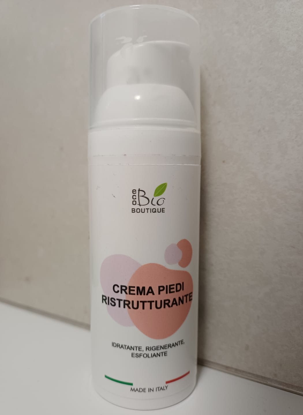 Customer photo review of Crema Piedi Ristrutturante