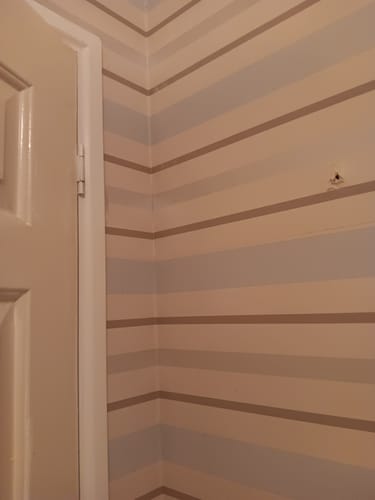 Customer photo review of Premium Grey Marble Gloss Shower Wall Panel – 1M x 2.4M