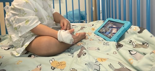 Fotorecensie van een klant over DEPLAY Kids Tablet SMART 5 | Beste Kindertablet | Blauw of Roze