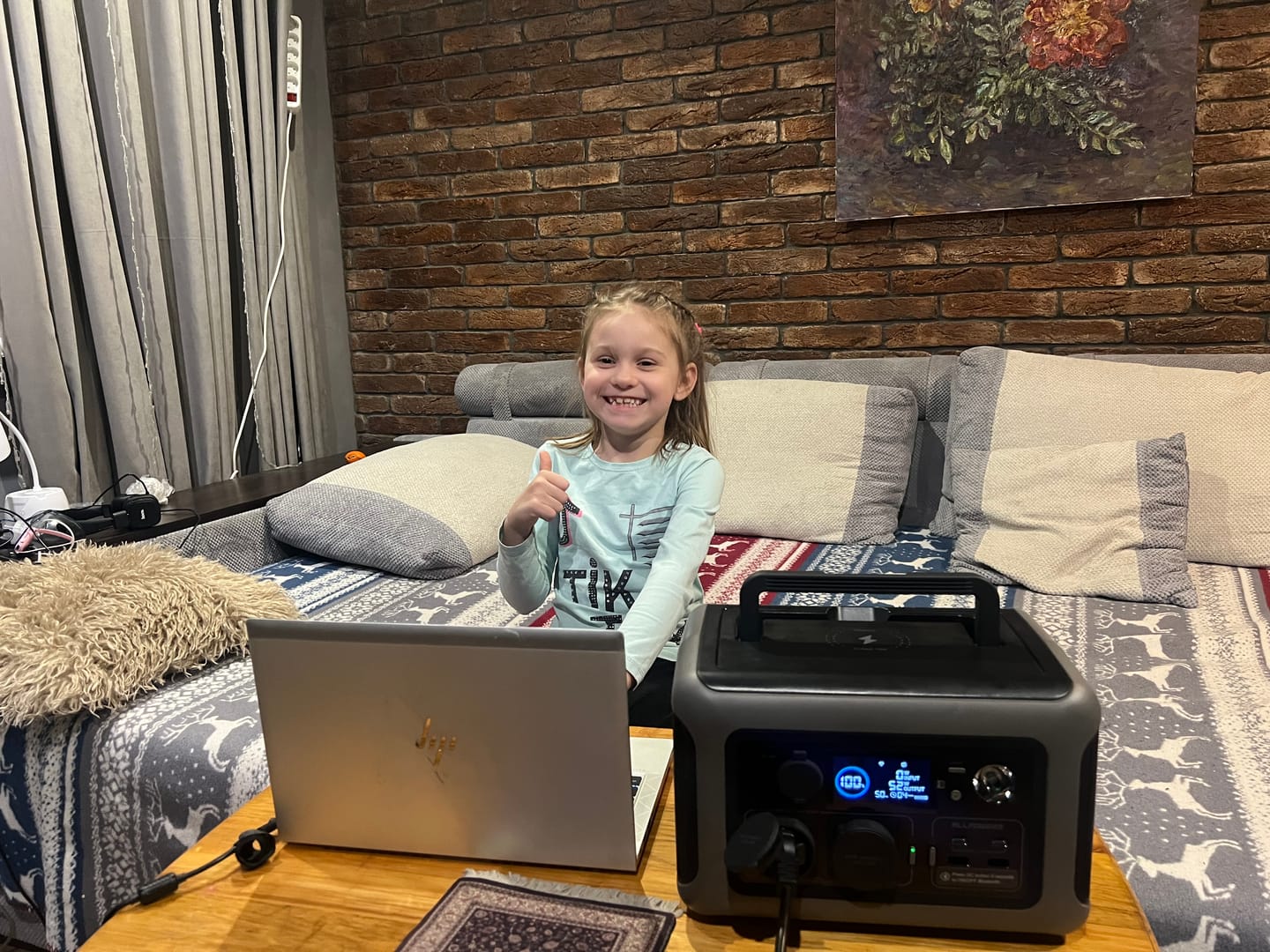Customer photo review of ALLPOWERS R600 Portable Power Station 600W 299Wh LiFeP04 Battery