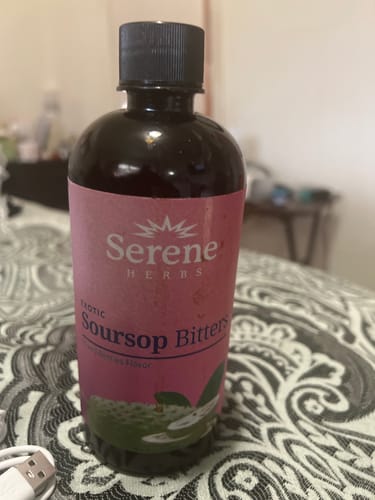Customer photo review of Soursop Bitters & Black Seed Bitters Bundle