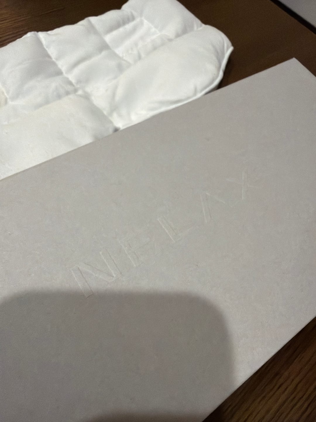 Customer photo review of NELAX 加重アイマスク　めざましテレビ紹介★