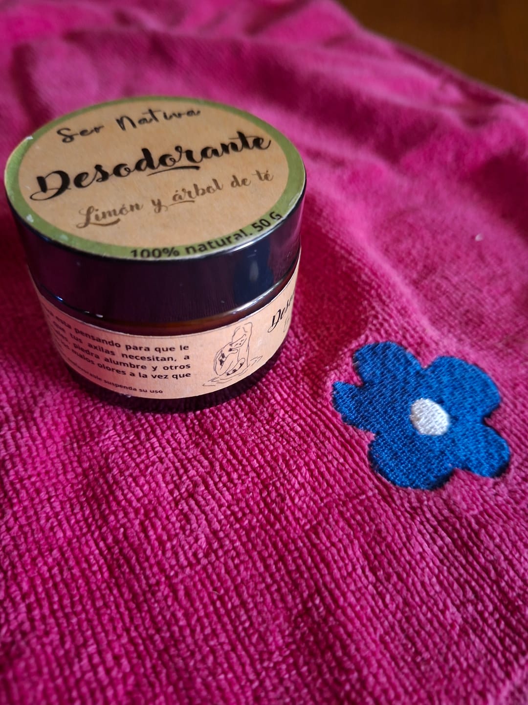Customer photo review of Desodorante Natural en crema