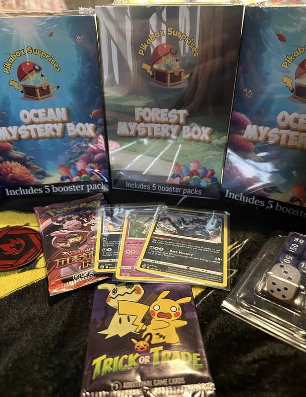 Customer photo review of Forest Mystery Box Pokemon