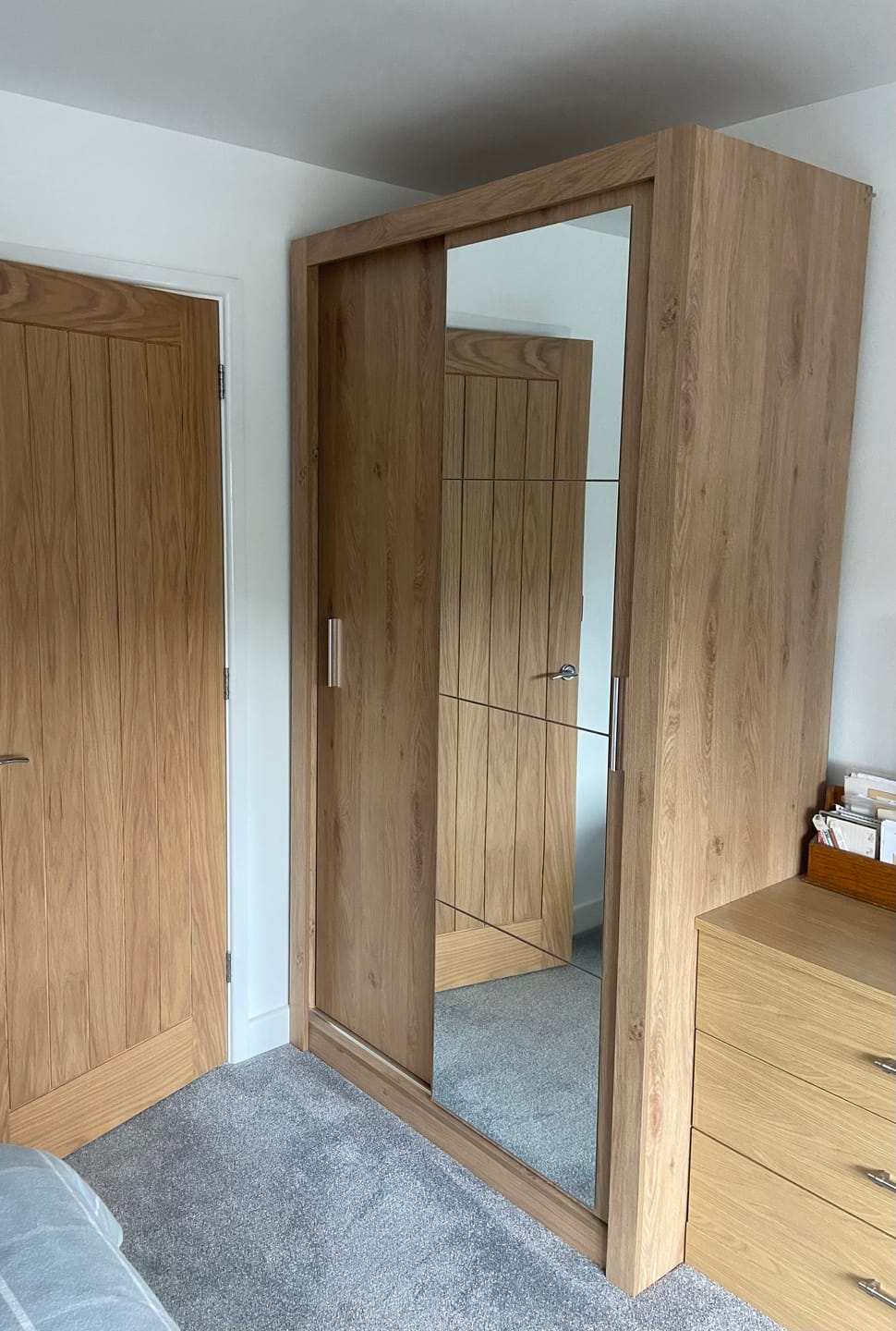 Customer photo review of Arti 6 - 2 Sliding Door Wardrobe 120cm