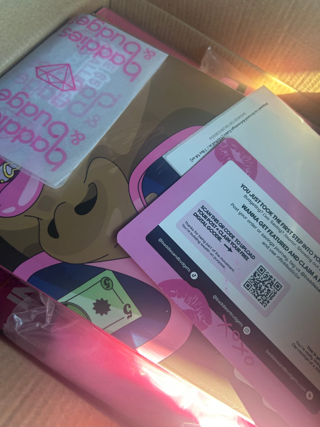 Customer photo review of Mystery Savings Box