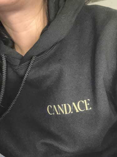 Customer photo review of The World Is Ghetto Hoodie