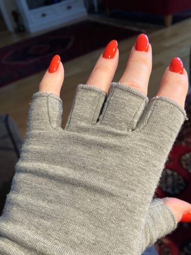 Customer photo review of BambuSleeve™ Kompresjonshansker