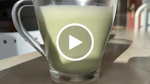 Customer video review of Té Matcha Vainilla Premium