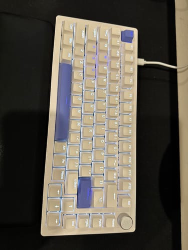 Customer photo review of DrunkDeer A75 - Wired Actuation Distance Adjustable HE Magnetic Switch Keyboard