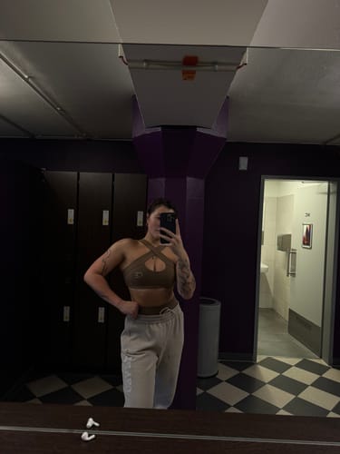 Customer photo review of DIVINE Cross-Over Sport-BH - Mocha Brown