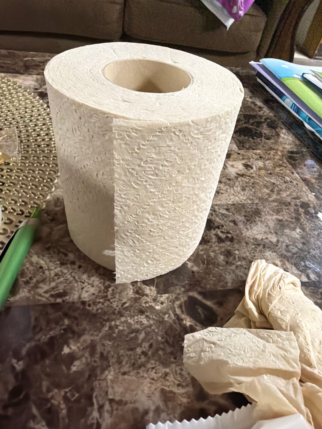 Customer photo review of Essential Toilet Paper 24 Single Roll Box