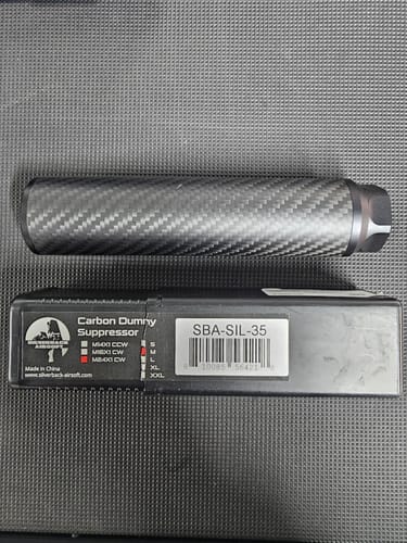 Customer photo review of Silverback Carbon Dummy Suppressor