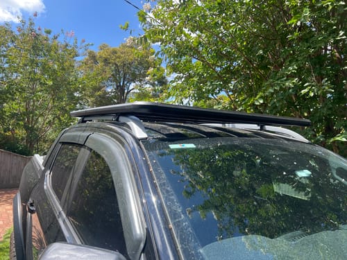 Customer photo review of Aluminium Roof Platform Fits for Ford Ranger Wildtrak 2012-onward ( With Roof Rails Models )