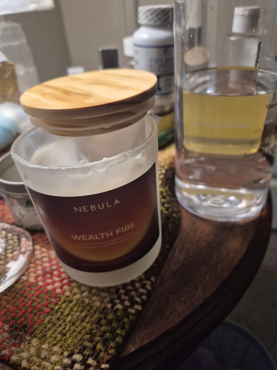 Customer photo review of Wealth Fire Candle