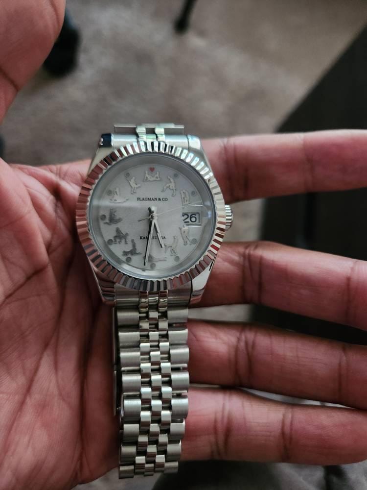 Customer photo review of Handmade Mechanical Watch - KS