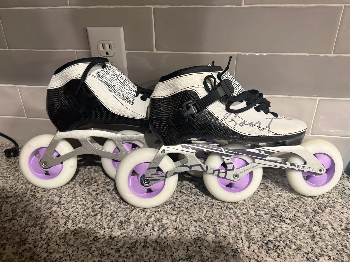 Customer photo review of Eclipse Inline Speed Skates