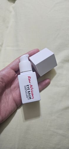 Customer photo review of Caffeine Eye Balm