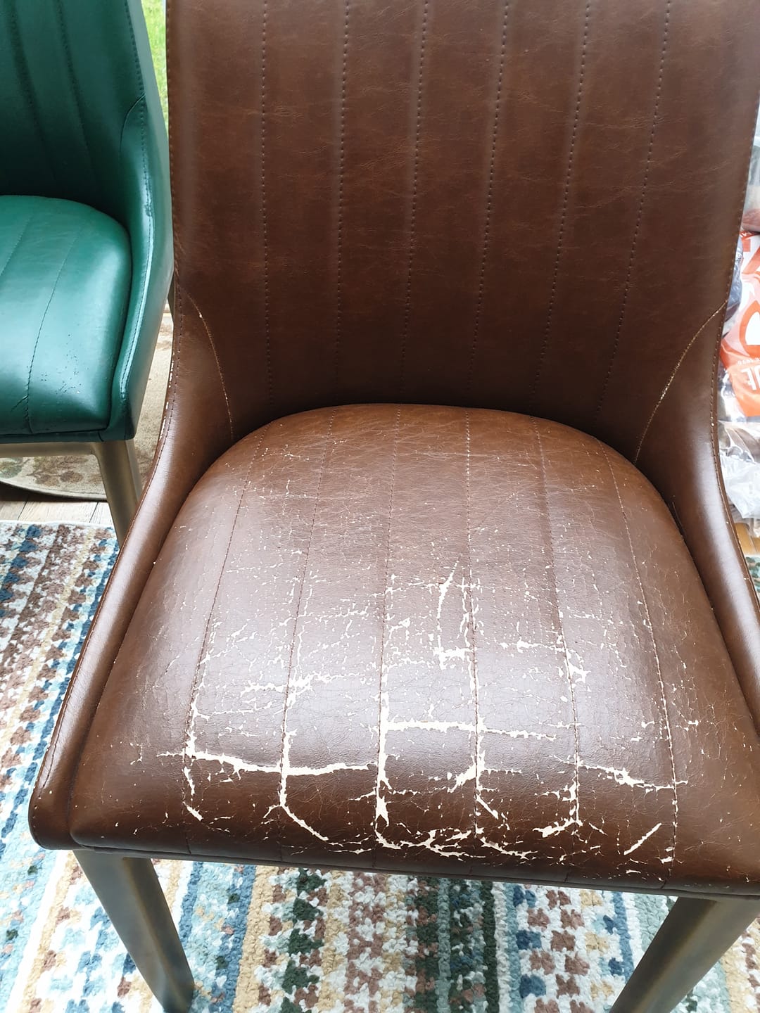 Customer photo review of Fabric Paint -- Dark Green
