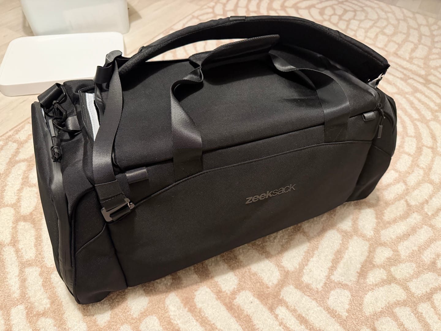 Customer photo review of The Weekender 50L