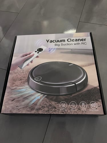 Customer photo review of HOME BUDDY –  3 in 1 Saugroboter mit Wischfunktion