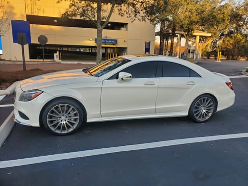 Customer photo review of 2012-2018 Mercedes-Benz CLS550 RWD Air Suspension Conversion Kit with Warning Light Fix (MJ24FM)