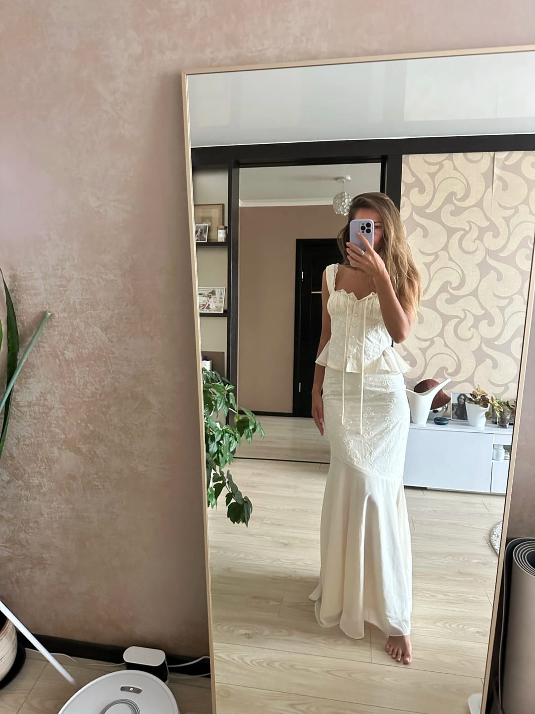 Customer photo review of Esther Mermaid Skirt Set