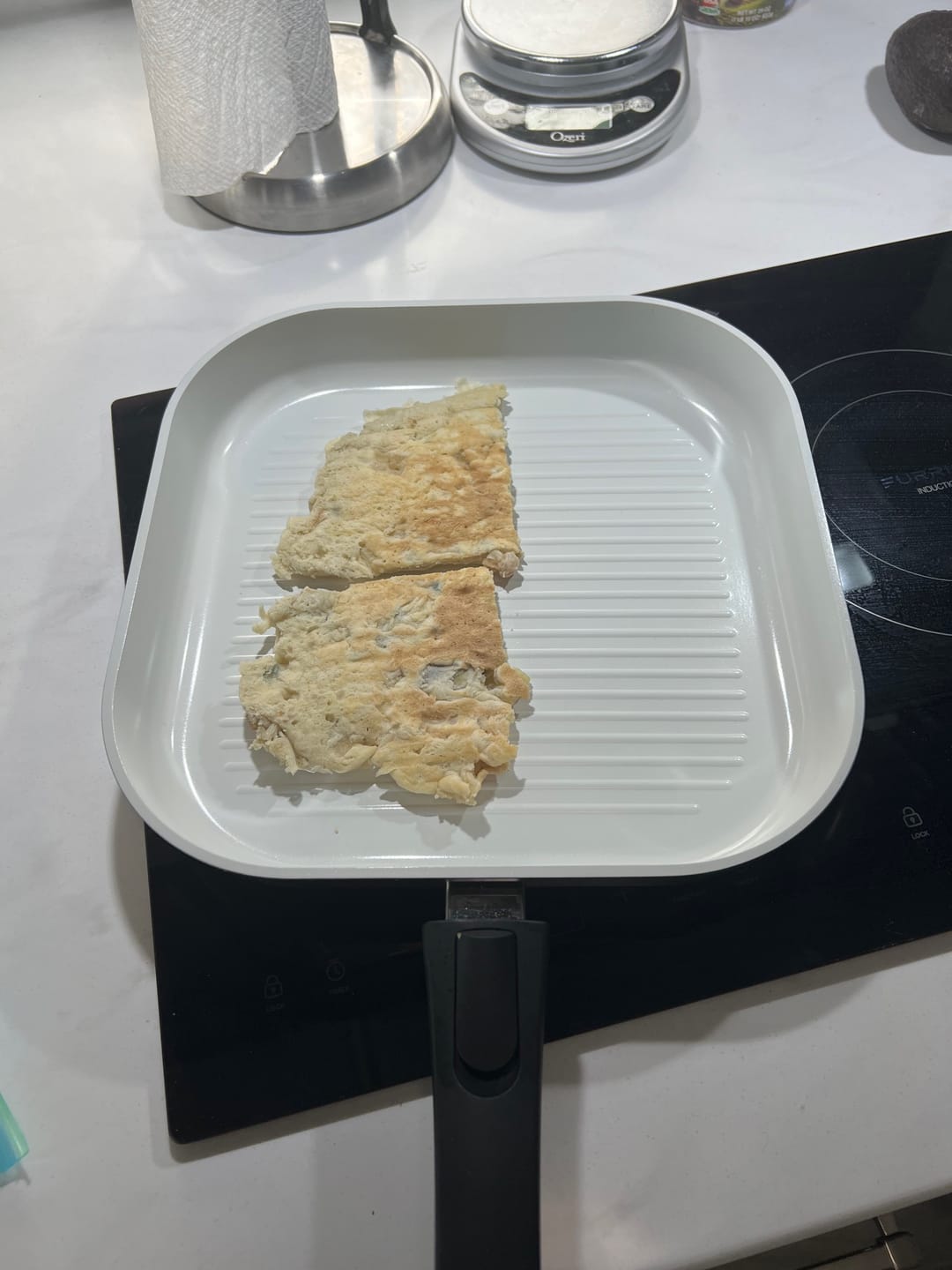 Customer photo review of P600 12" Grill Pan