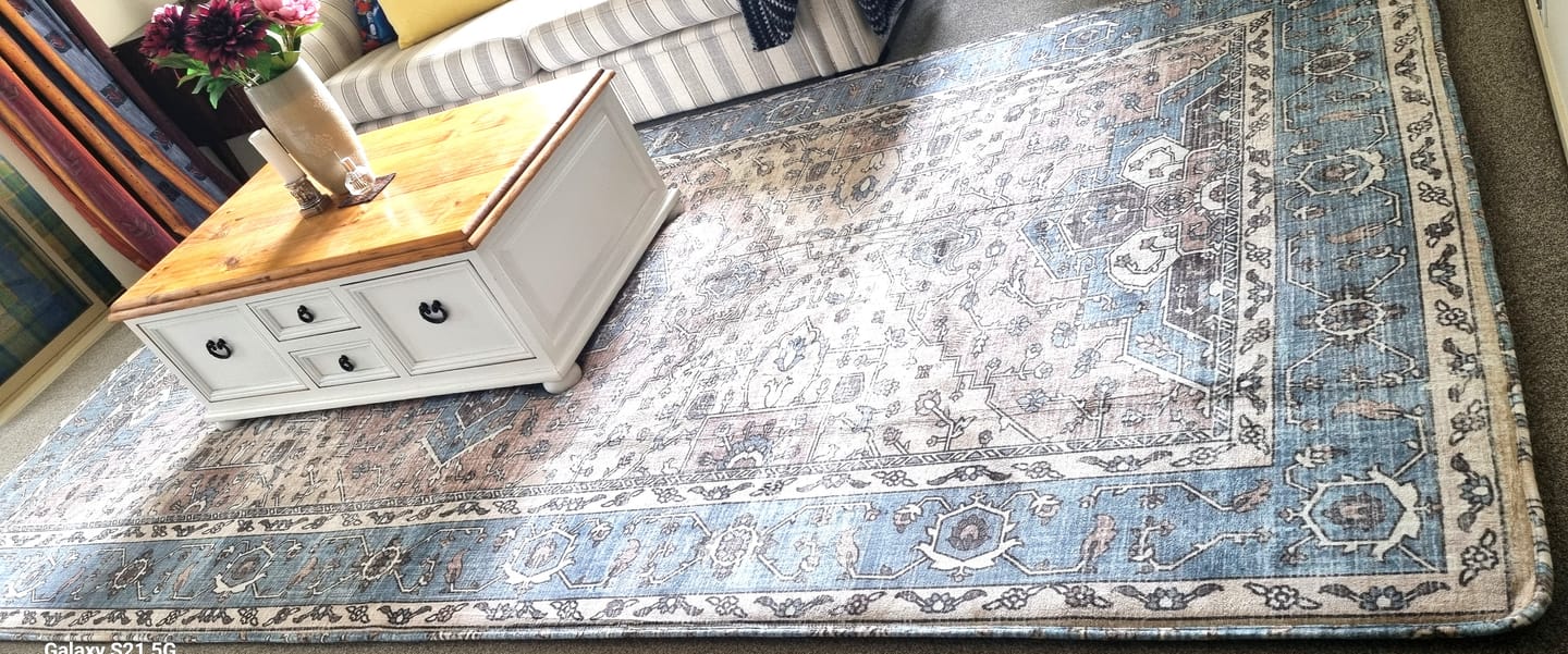 Customer photo review of Deluxe Shaggy Relax Mat - 35mm Memory Foam
