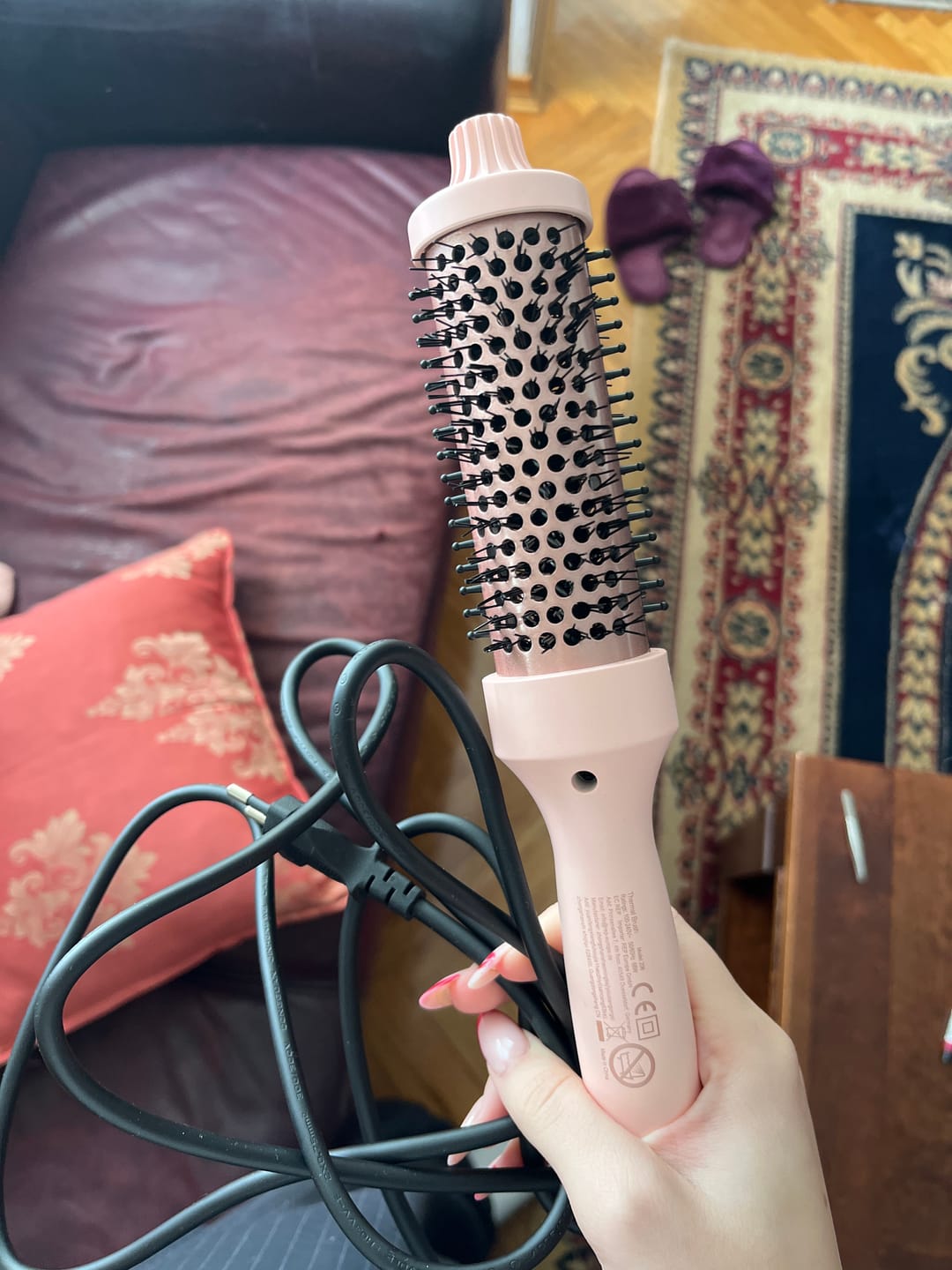 Customer photo review of Wavytalk Blowout Boost Ionic Termal Brush