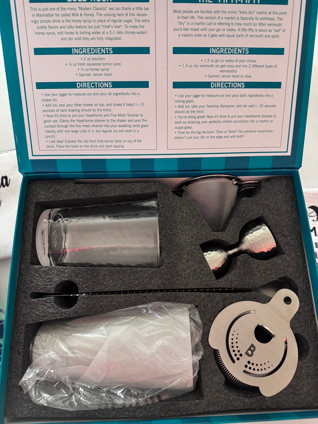 Customer photo review of The Complete Cocktail Set
