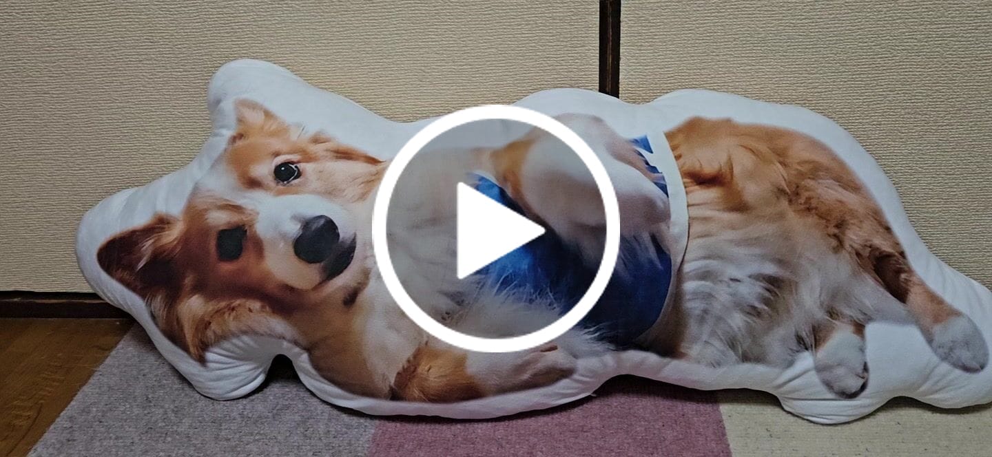 Customer video review of 好きな写真で作るオーダーメイドプリントポーチコインケース財布