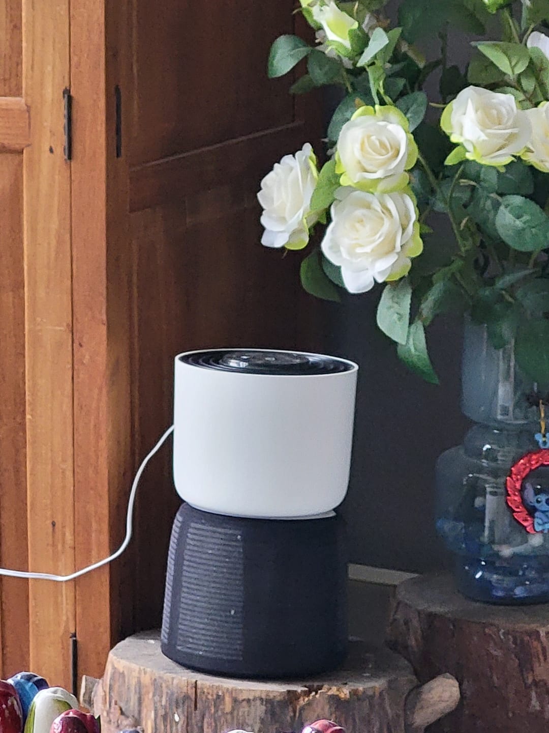 Customer photo review of Luchtreiniger voor mensen met allergieën / H13 HEPA-filter tegen stof, schimmel, pollen, stof en geurtjes / Luchtzuiveraar / Met luchtkwaliteitsindicatielamp
