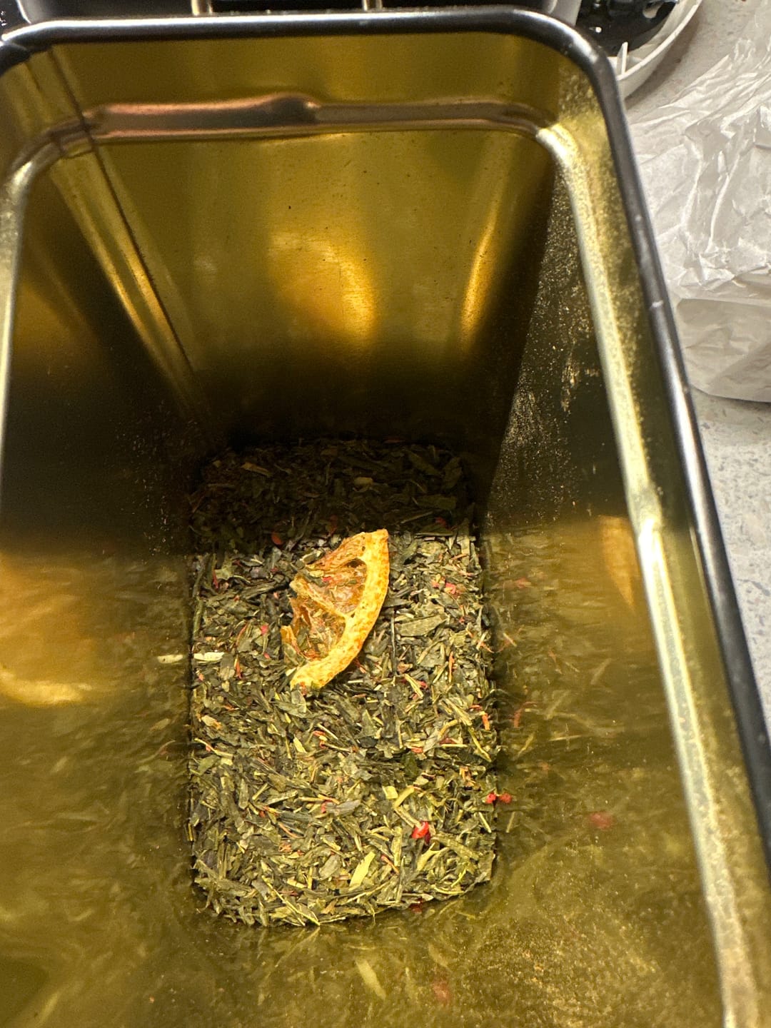 Customer photo review of Sencha Tannengrün