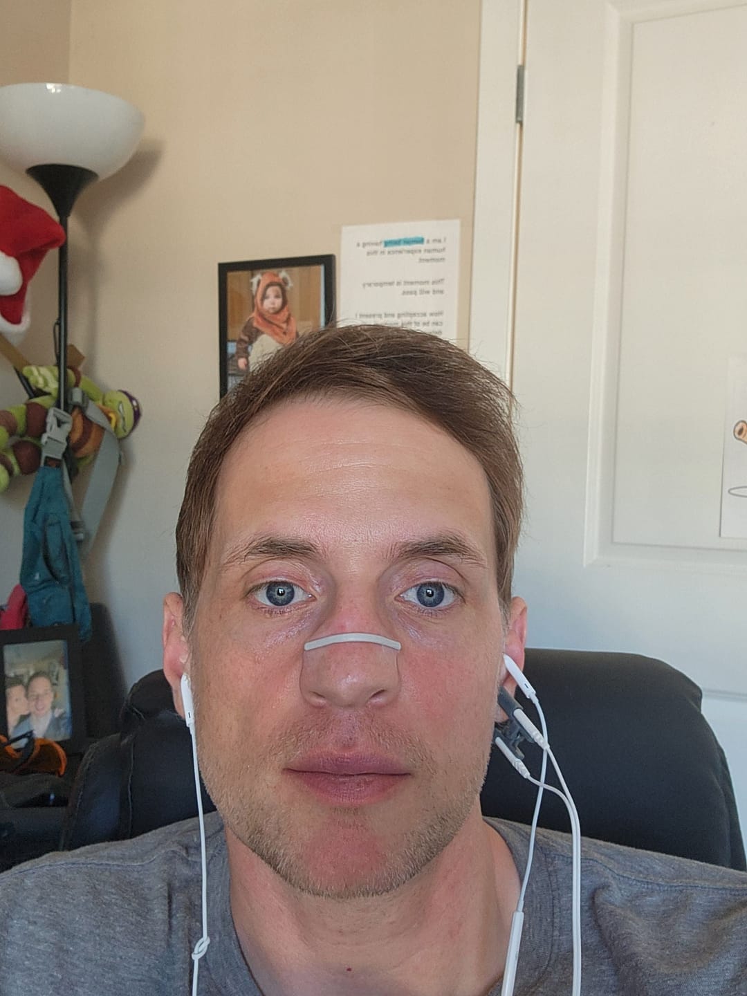 Customer photo review of Second Wind Nasal Strips