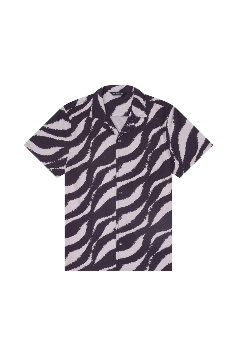 Customer photo review of Saint Tropez Cabana Shirt Black Wave
