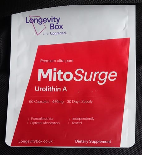 Customer photo review of MitoSurge Urolithin A Supplement