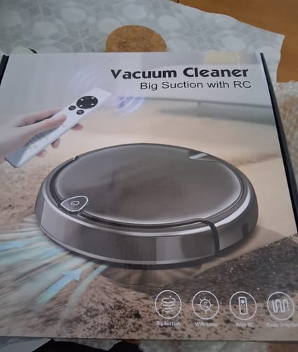 Customer photo review of HOME BUDDY –  3 in 1 Saugroboter mit Wischfunktion