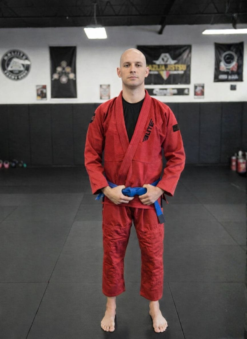 Customer photo review of Core Red Brazilian Jiu Jitsu Mens BJJ Gi