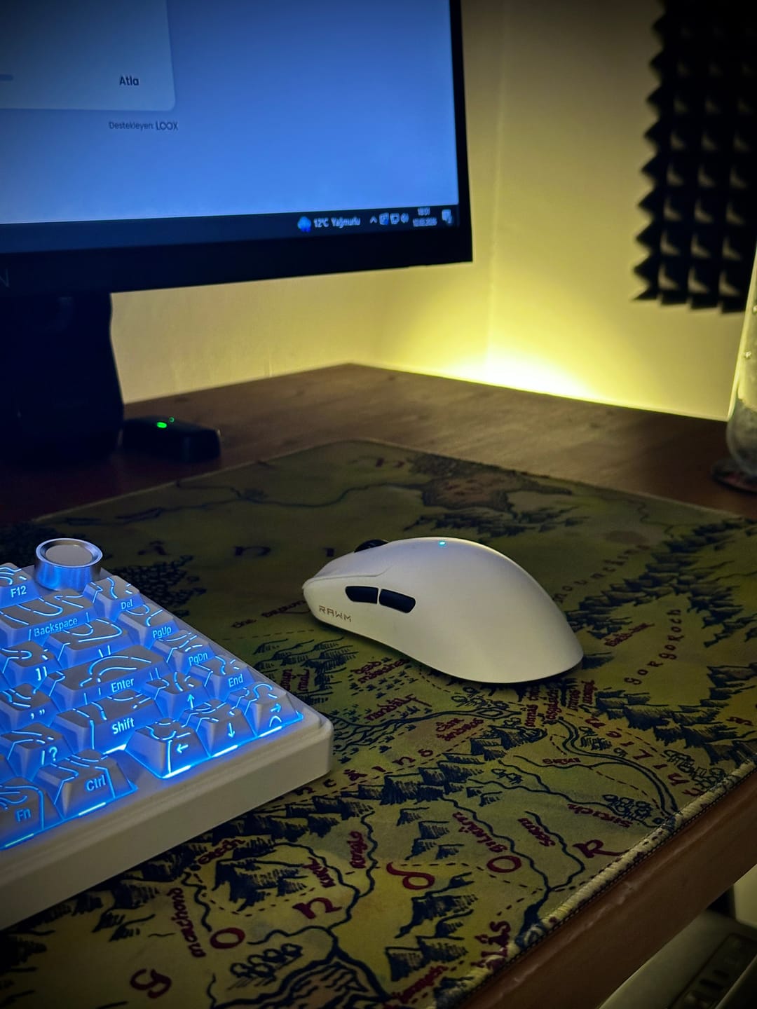 Customer photo review of RAWM Leviathan V4 Wireless Mouse